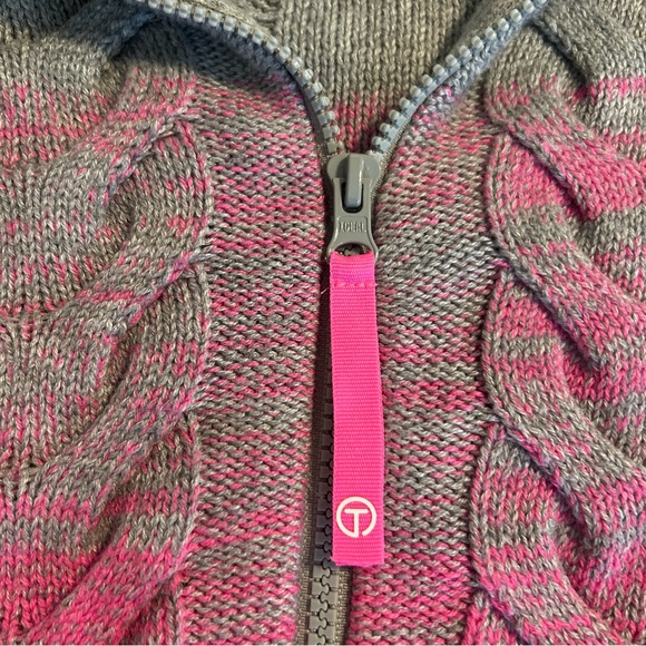 T by Talbots Women’s Zip Cotton Wool Blend Knit Women's Sweater Sz S petite - Picture 5 of 9